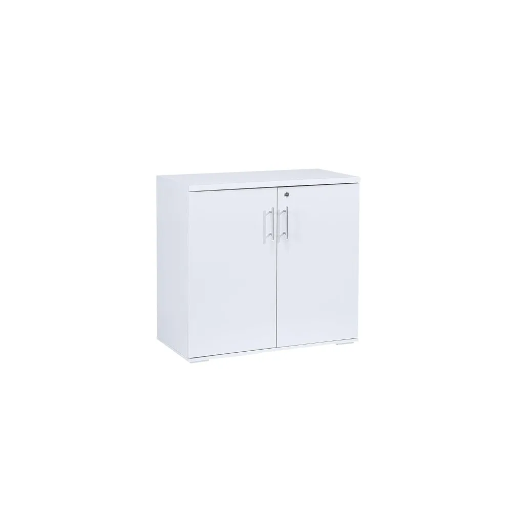 

Storage Cupboard, Storage Cabinet, File Cabinet for Office Documents, Garage Tools, Utility, White Wood, Customized