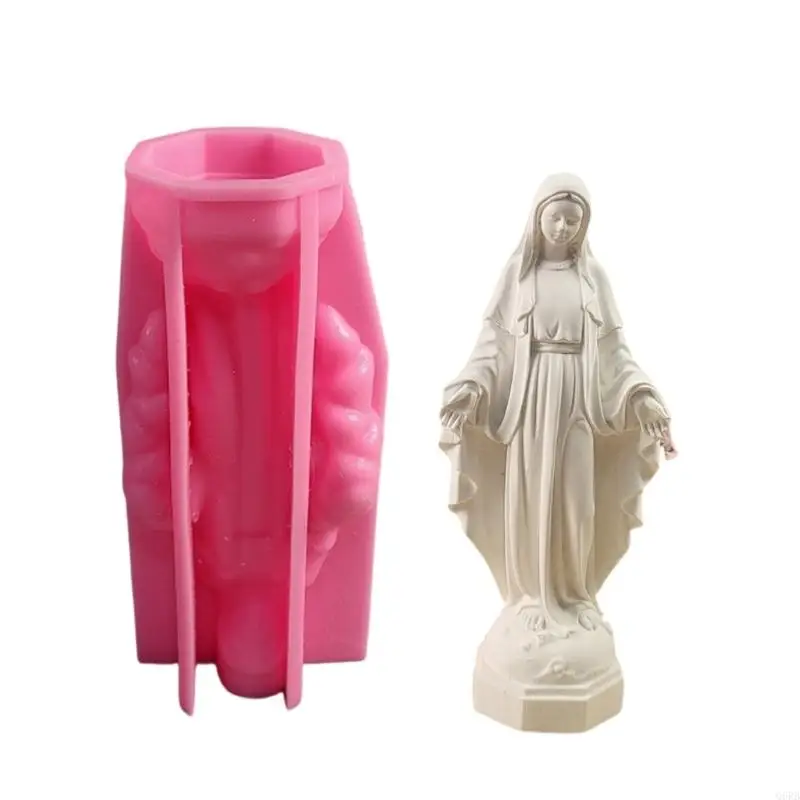 

Q6RB Handcraft Lovers Stylish Virgins Cup Mould Sturdy Silicone Portable Accessory for Home Decoration and Gifts