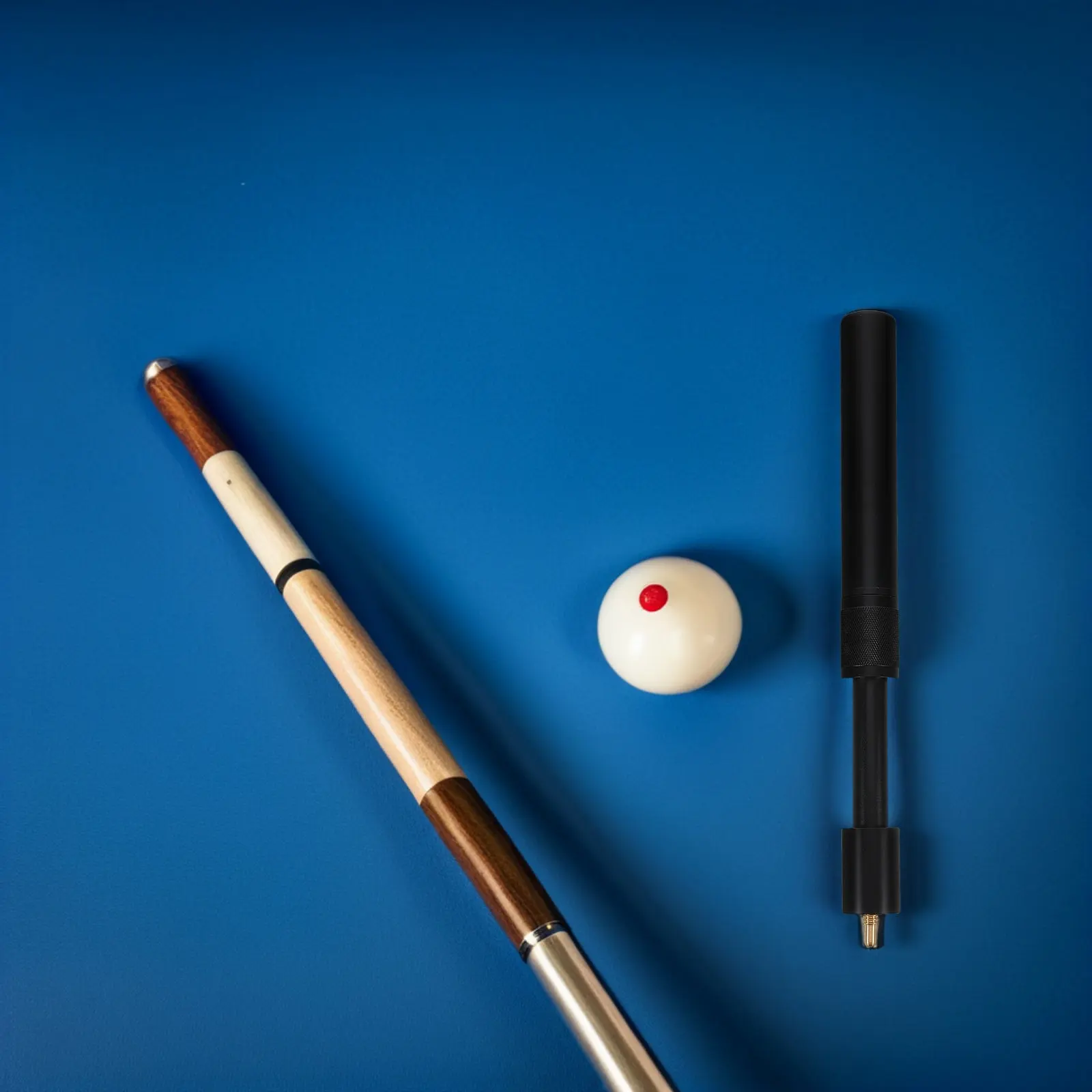

Pool Cue Extender Telescopic Billiard Cue Extension for Snooker Pool Players Strong Alloy Brass Plastic Construction Easy Fit