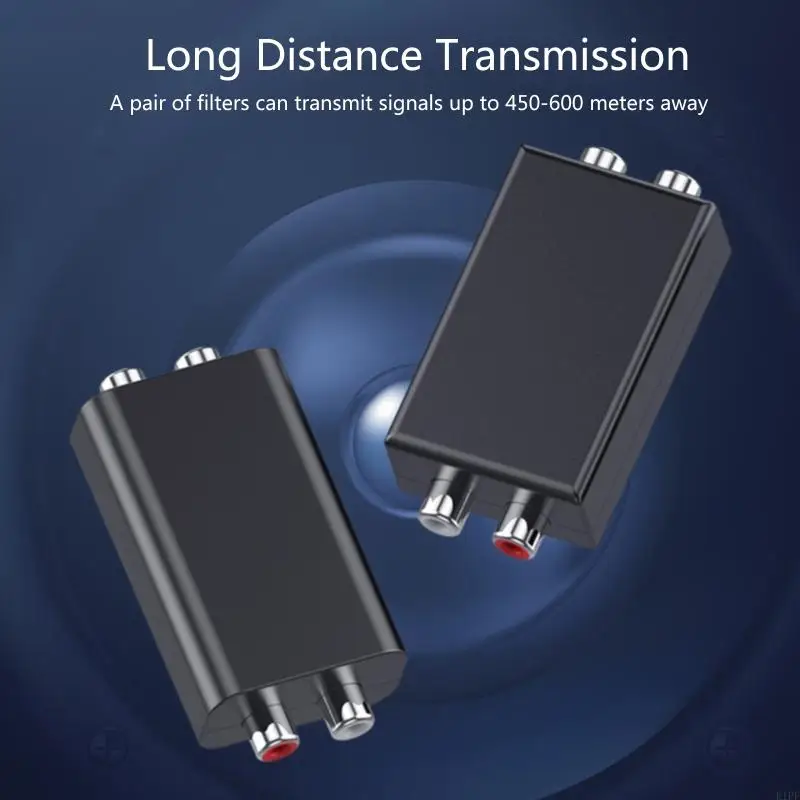 E1pf 4 RCA Земля -петля joise изолятор Элиминатор для автомобильного стерео аудио -динамик домашний динамик