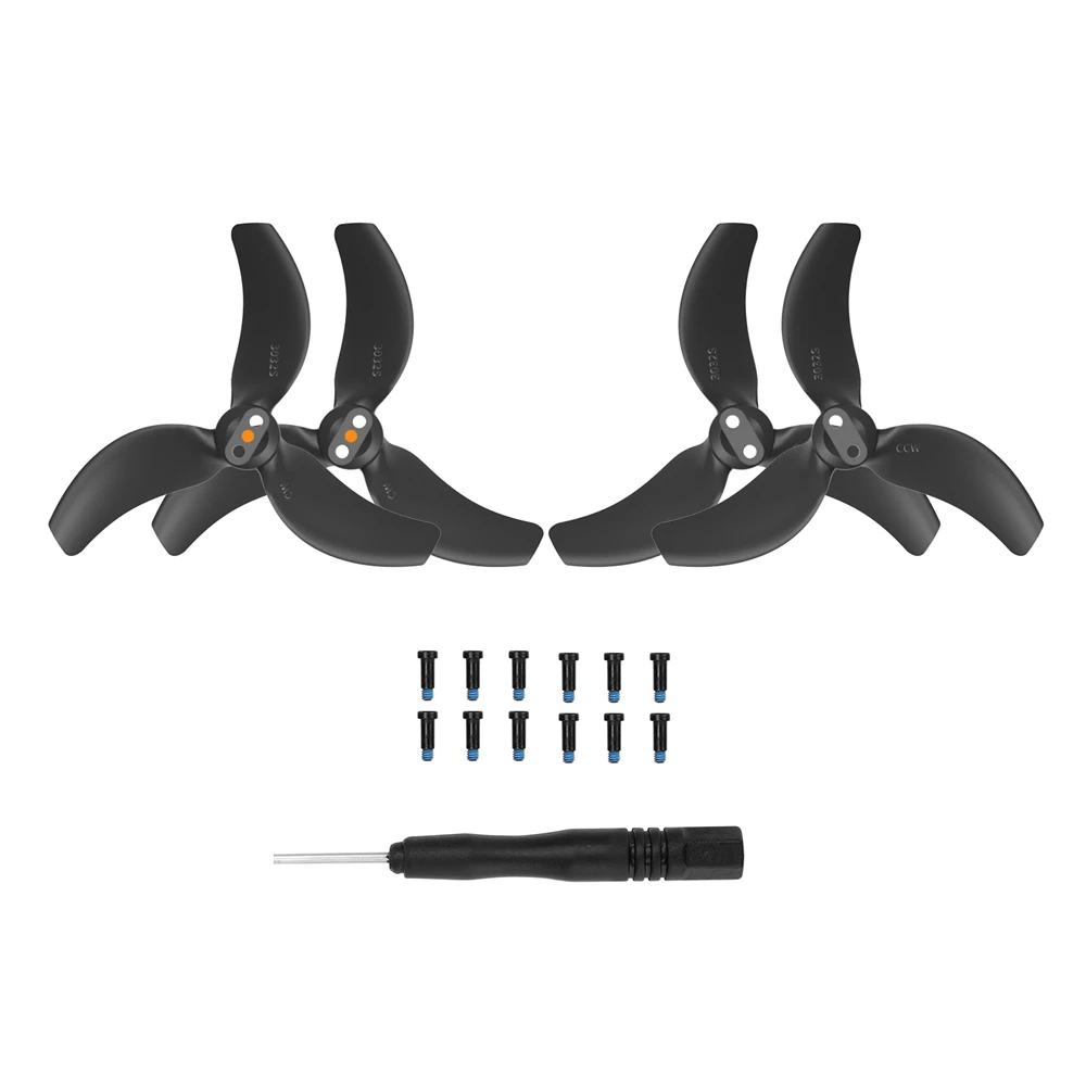 4/8/16pcs 3032S Propellers For Avata 2 Light Weight Wing Fan Propeller Replacement Props Blade Parts For DJI Avata 2 Accessories