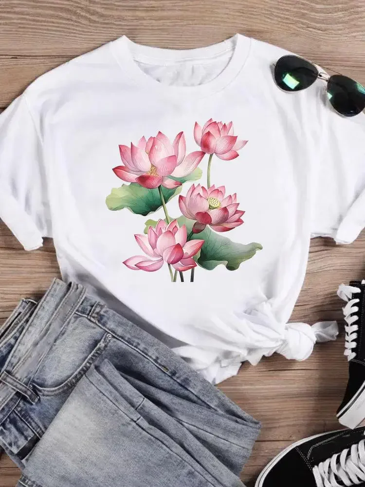 

Модная женская футболка с графическим принтом в стиле 90-х, стильная футболка с коротким рукавом для женщин