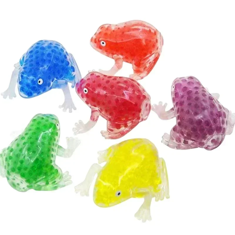 Frog Antistress Kawaii Squishy Anti Stress Stress Ball Fidget Toys Figet Toys for Children Girl Sensory Toys Autism Therapy