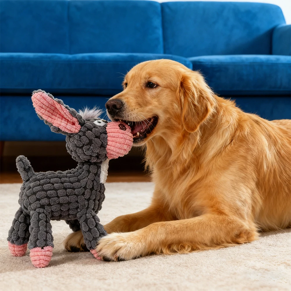 الكلب السبر لعبة المولي التدريب الضغط التفاعلية لدغة مقاومة حمار شكل ألعاب من القطيفة كلب لوازم