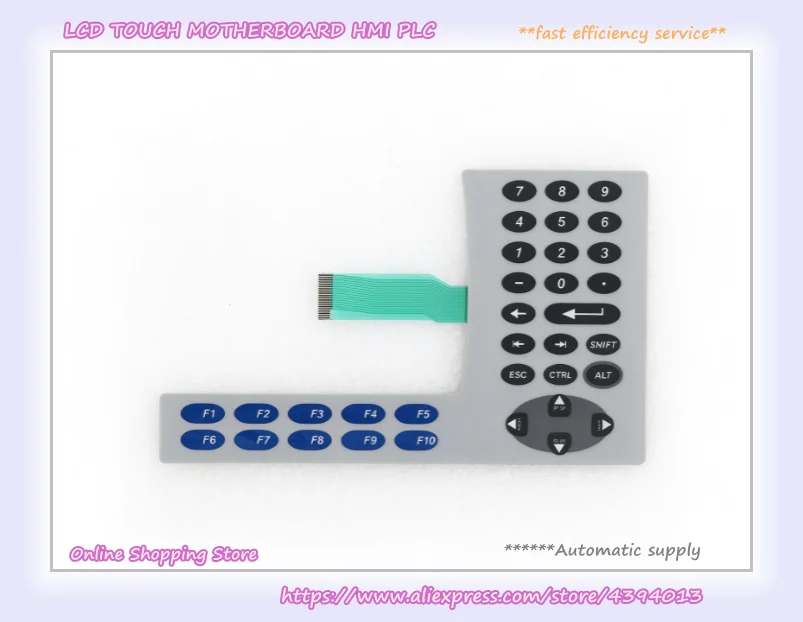5.7" Touch Screen Glass key panel For 2711P-B6C20A B6C20D B6C5D8 B6C20D8