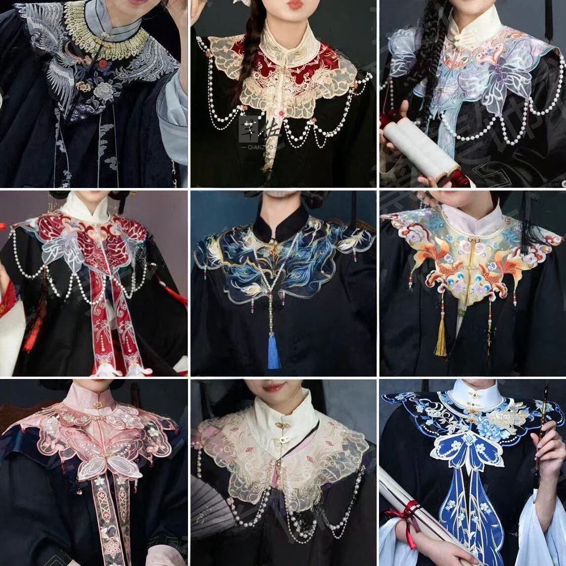 Graduation Season Chinese Style Master Bachelor Hanfu Men's Embroidered Shirt Ma Face Skirt  Student Photo Props Sho...