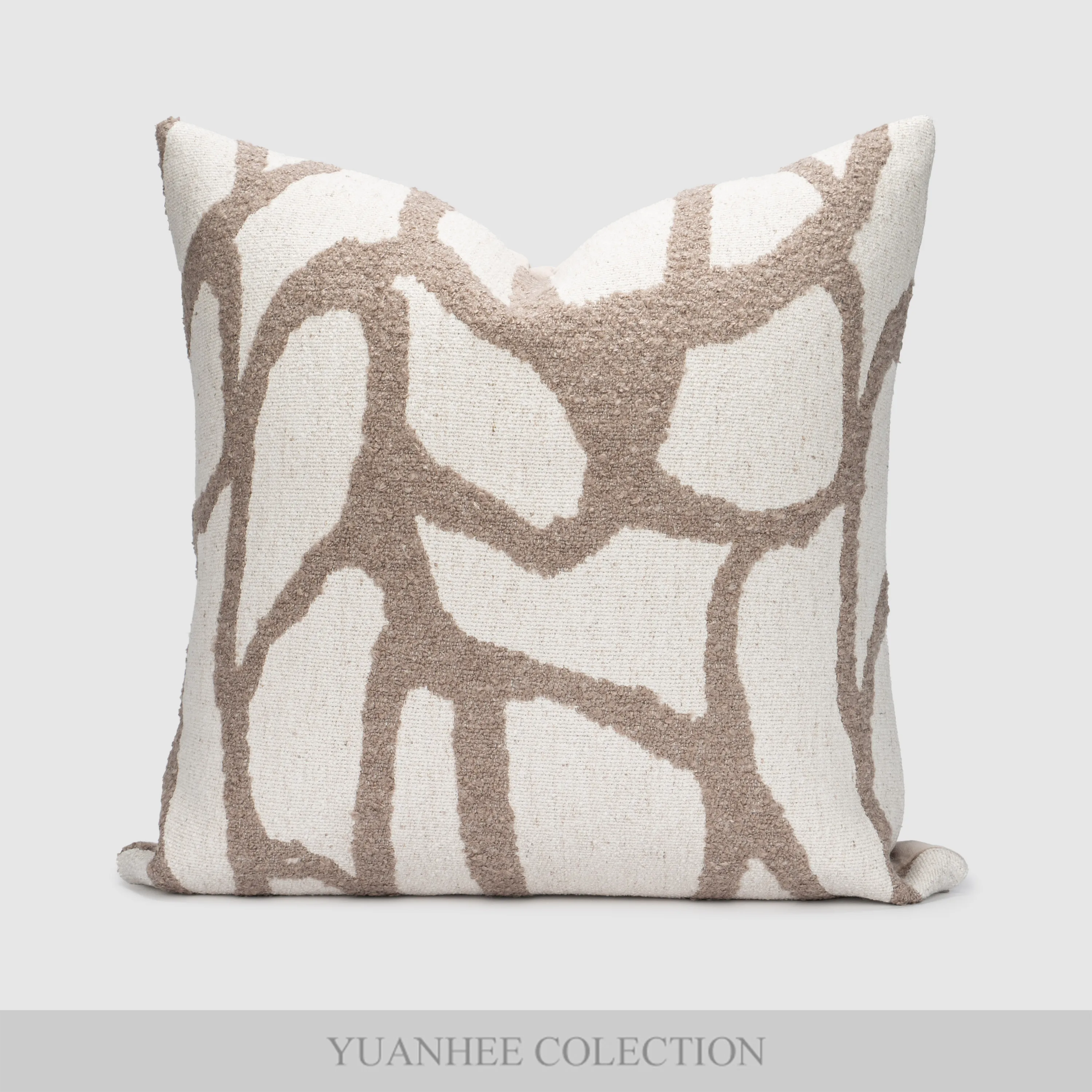 

Modern Simplici Abstract Sofa Pillow Hotel Bed Barest Display Pillow Case Home Decorative Square Cuion Cover