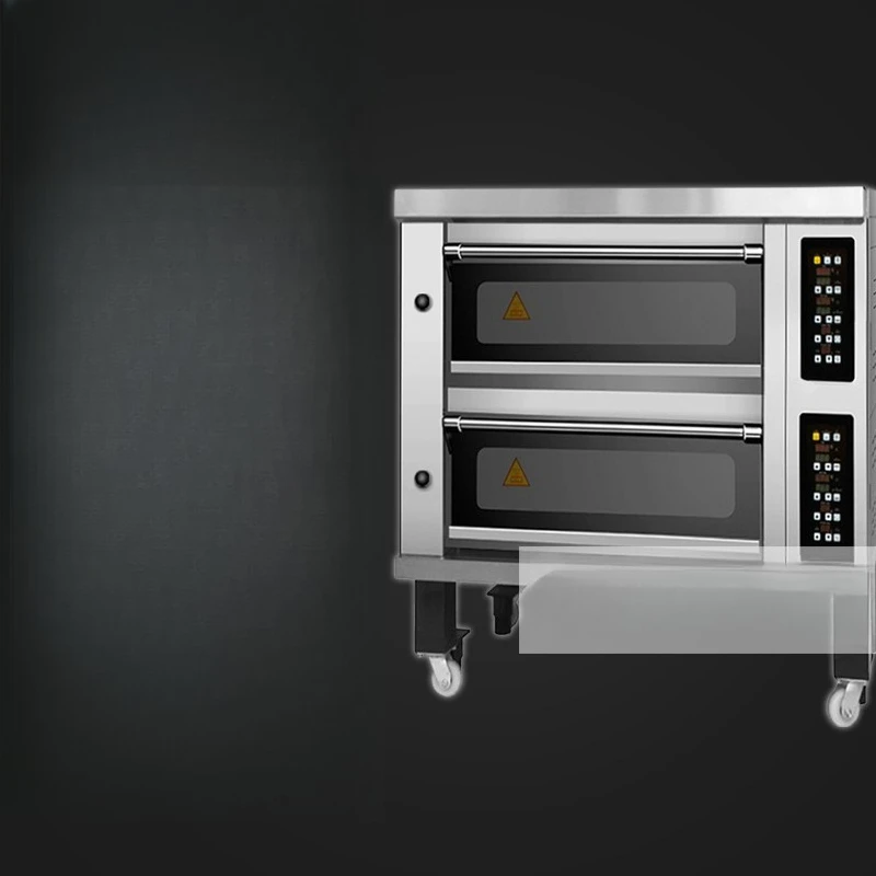 يتمتع الفرن بسعة كبيرة من طبقة واحدة وطبقتين وثلاث طبقات للاستخدام التجاري.