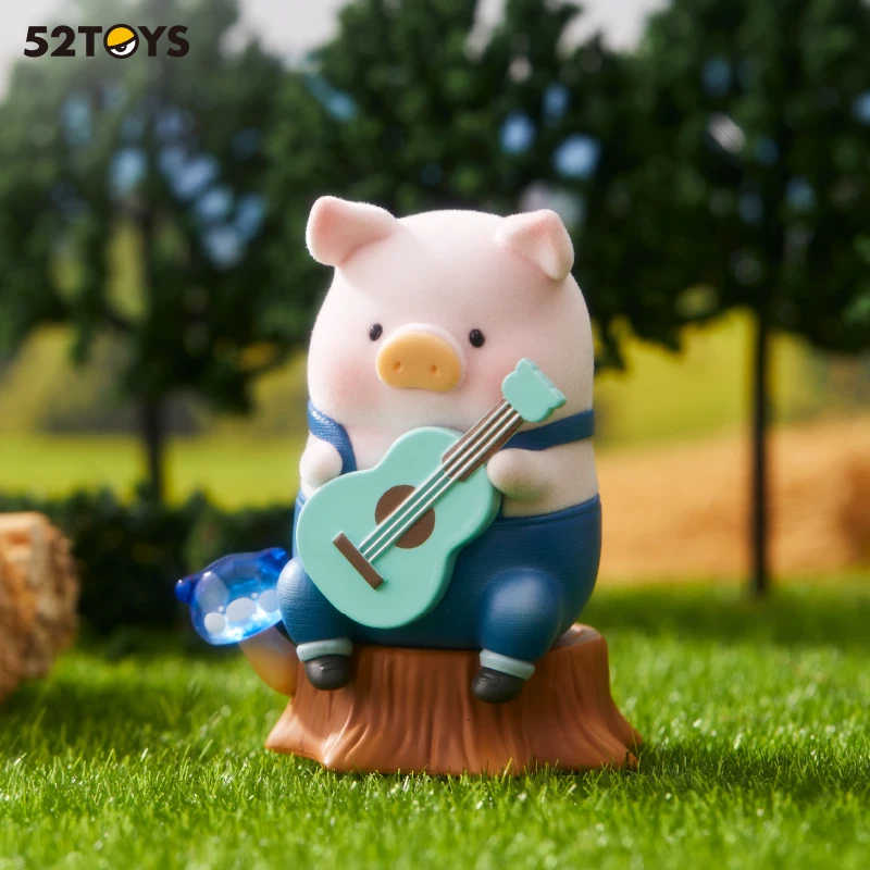 

52TOYS LULU The Piggy My Sweet Farm Garden Series, 1PC Action Figure Collectible Toy, Mystery Box, Desktop Gift for Birthday