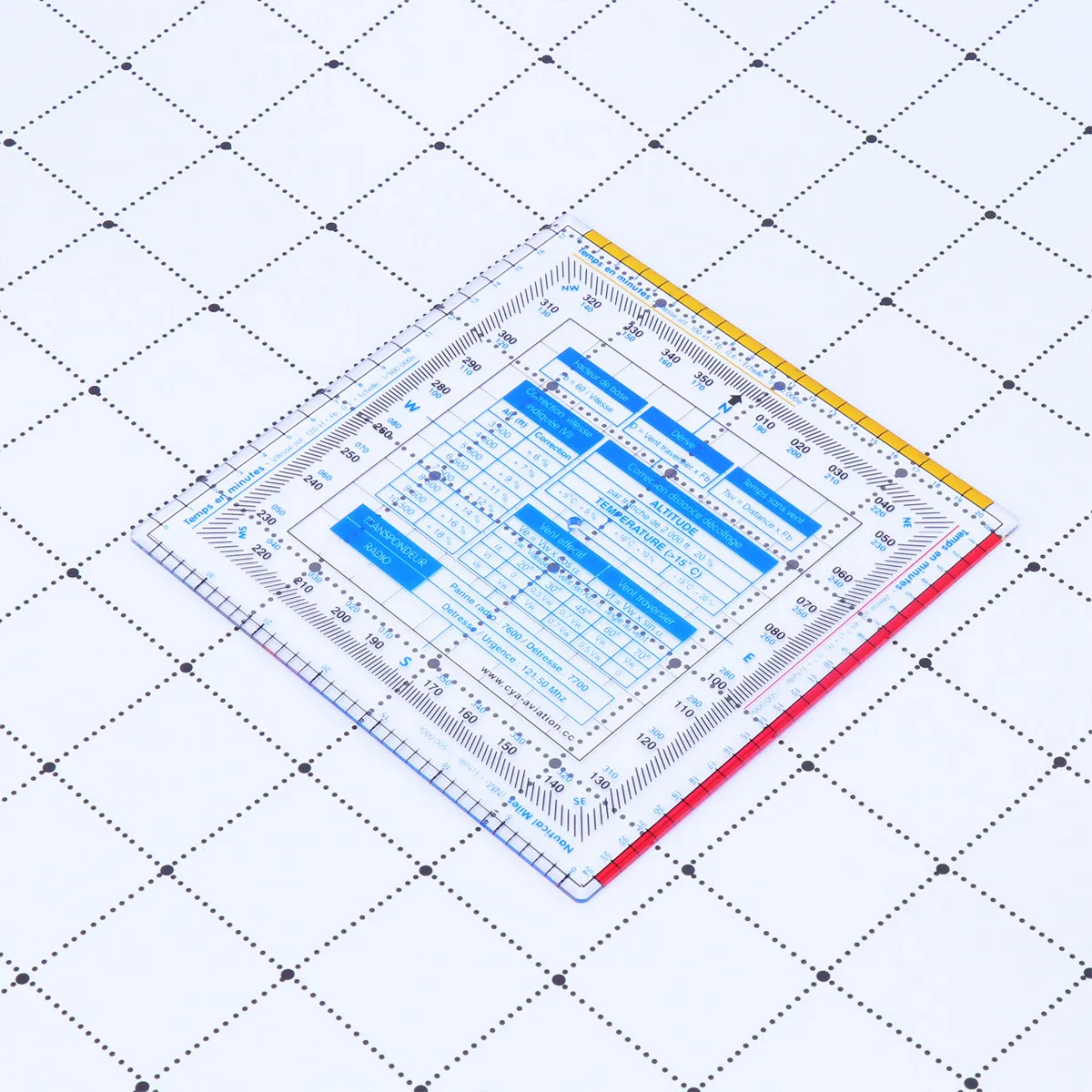 1pcs-combination-square-ruler-plastic-flight-ruler-for-students-professionals-measuring-thickness-arc-drawing-balanced