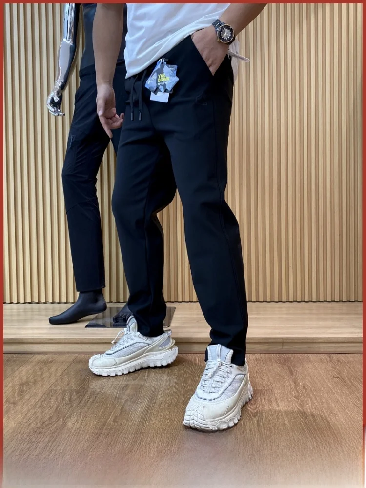 

Outdoor Waterproof Cycling Casual Pants Men's Autumn Winter Multi-Functional Thermal Mountain Climbing Straight Leg Trousers