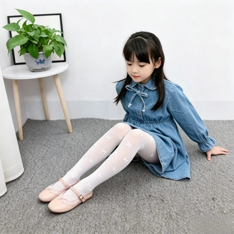 Ballet 10D Heart Bow Decor Sum - Tights Pantyhose Sheer review and price