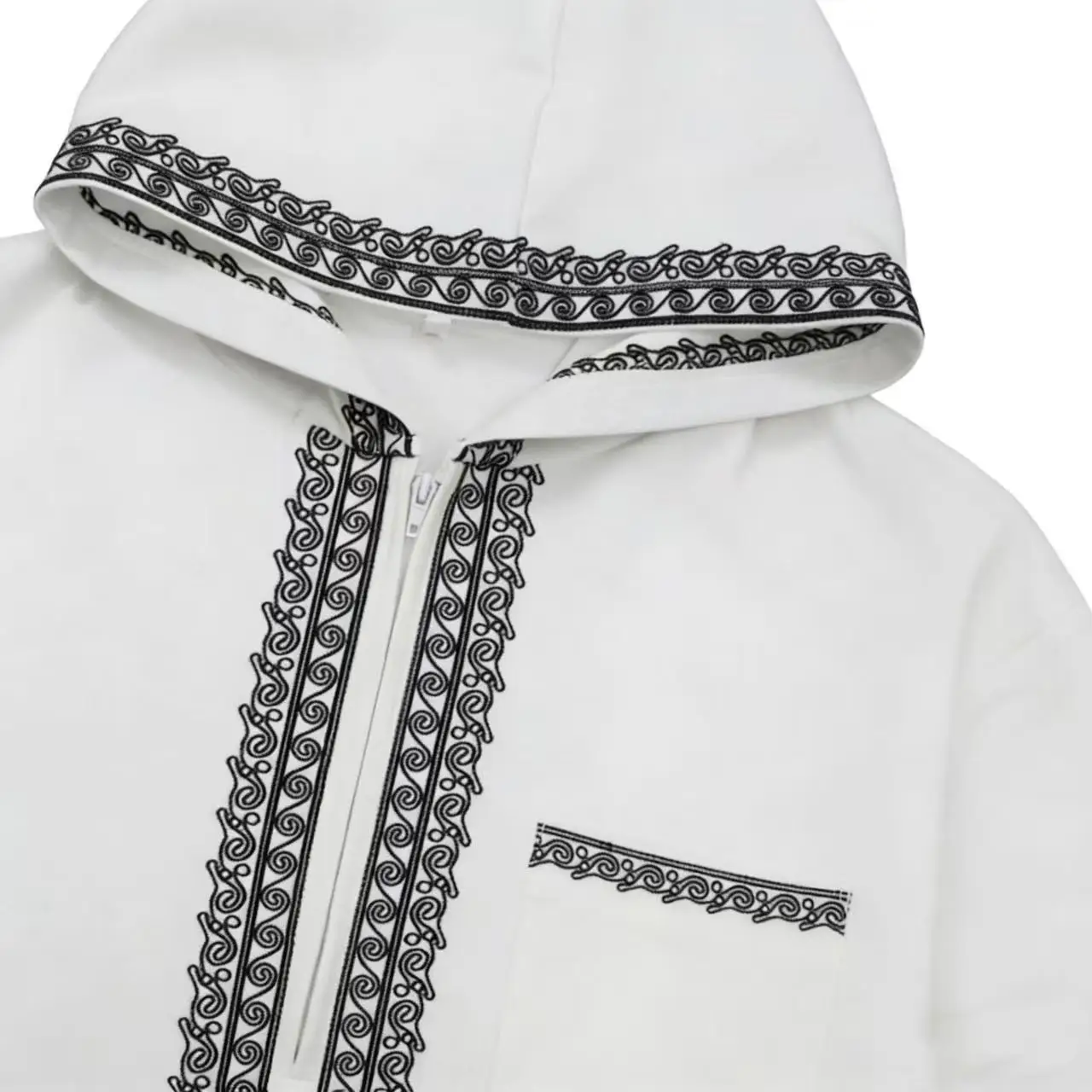 Abaya Muslim Pria Berkualitas Tinggi Jubah Sholat Islami Tradisional Bahan Lembut Model Longgar Pakaian Ramadhan