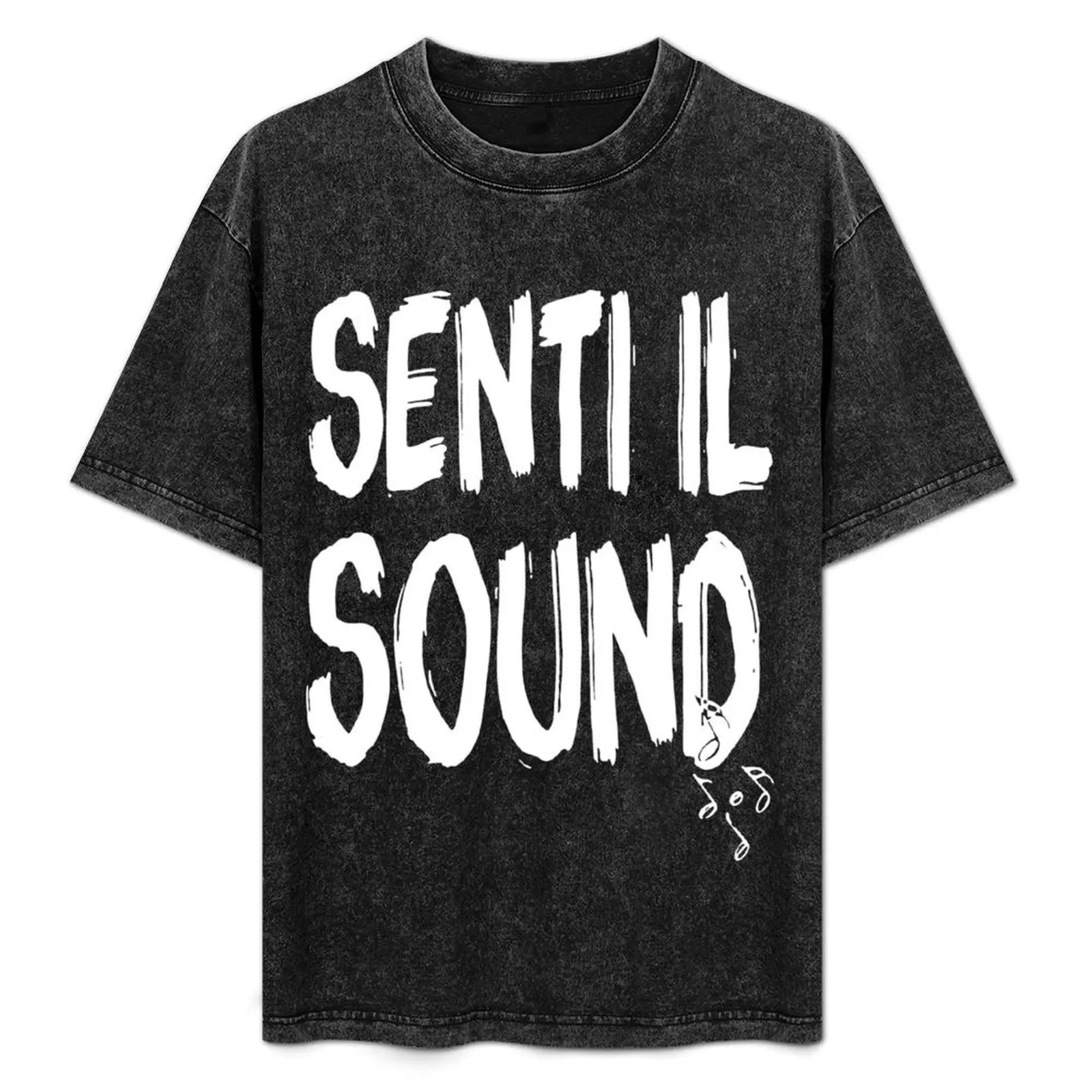 Senti Il Sound Marco Mengoni Funny Geek Nerd T-Shirt anime stuff quick-drying shirts graphic T-shirt men