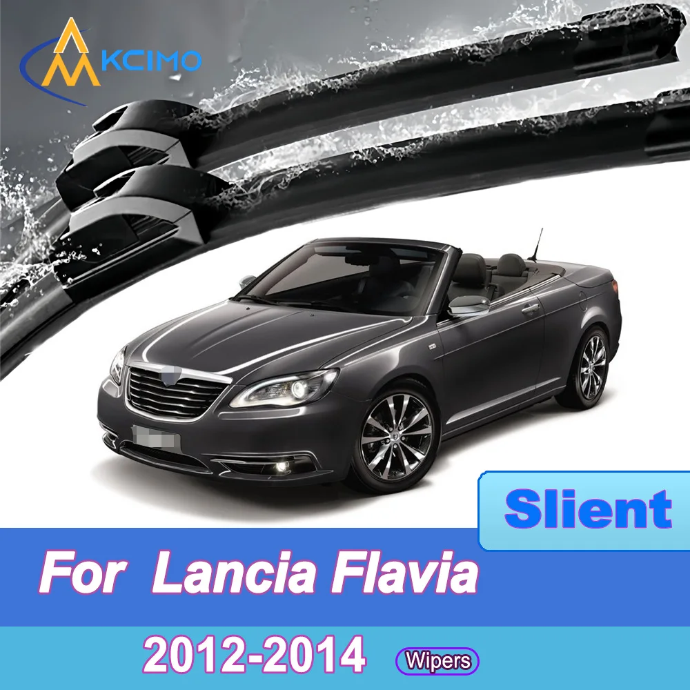 

Quiet Beam Wiper Blades 2pcs Windscreen Window Car Accessories For Lancia Flavia 2012-2014 Chrysler 200