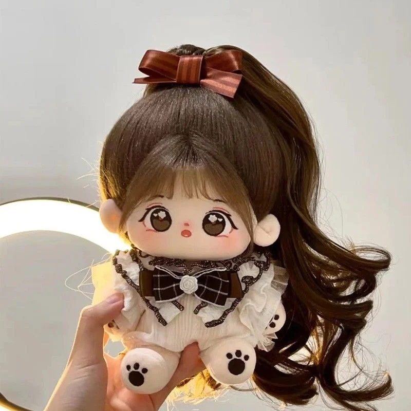 Cotton Doll Plush Toy Li Sauce Little Halo Net Red Cute Star Doll Changeable Clothes Diy Nude Doll 20cm Gift For Girls And Boys