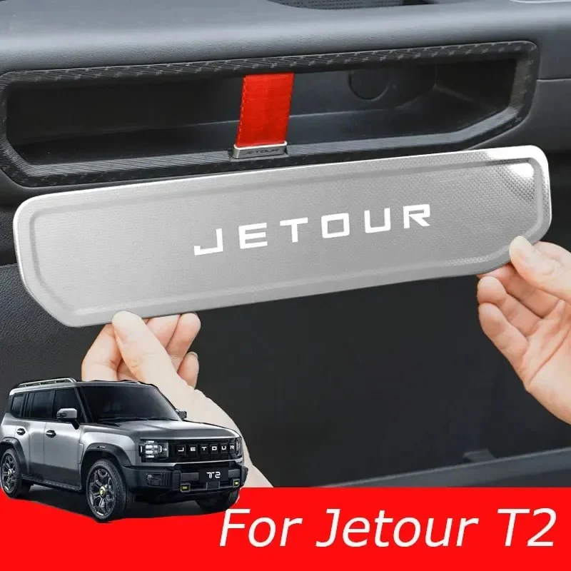 

Для Chery Jetour Traveler 2023 2024 Jetour T2 Автомобильная внутренняя дверная ручка из нержавеющей стали декоративная крышка модифицированные аксессуары