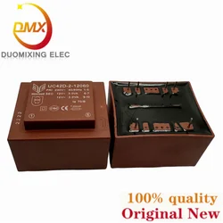 100%New UC42D-2-12060 230V~50/60Hz 12V~3.0VA UC42D 6PIN Waterproof epoxy potting transformer