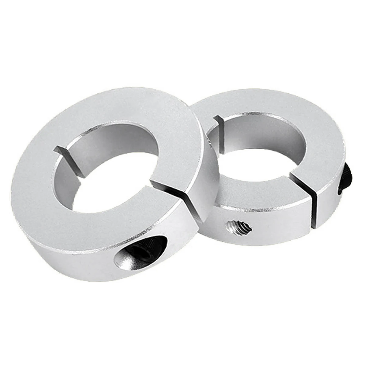 A93E-4Piece Split Shaft Collar Bore 20Mm Aluminum Shaft Collar Clamp Style 12Mm Thickness