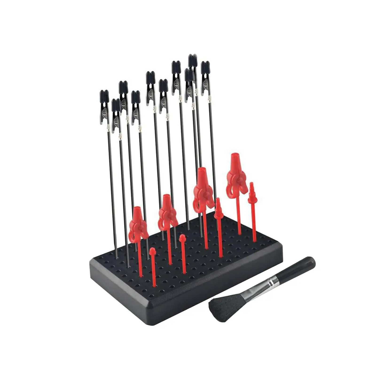 

Подставка-держатель для аэрографа Alligator на 126 отверстий с набором для моделирования и рисования, прочная, для поделок и творчества