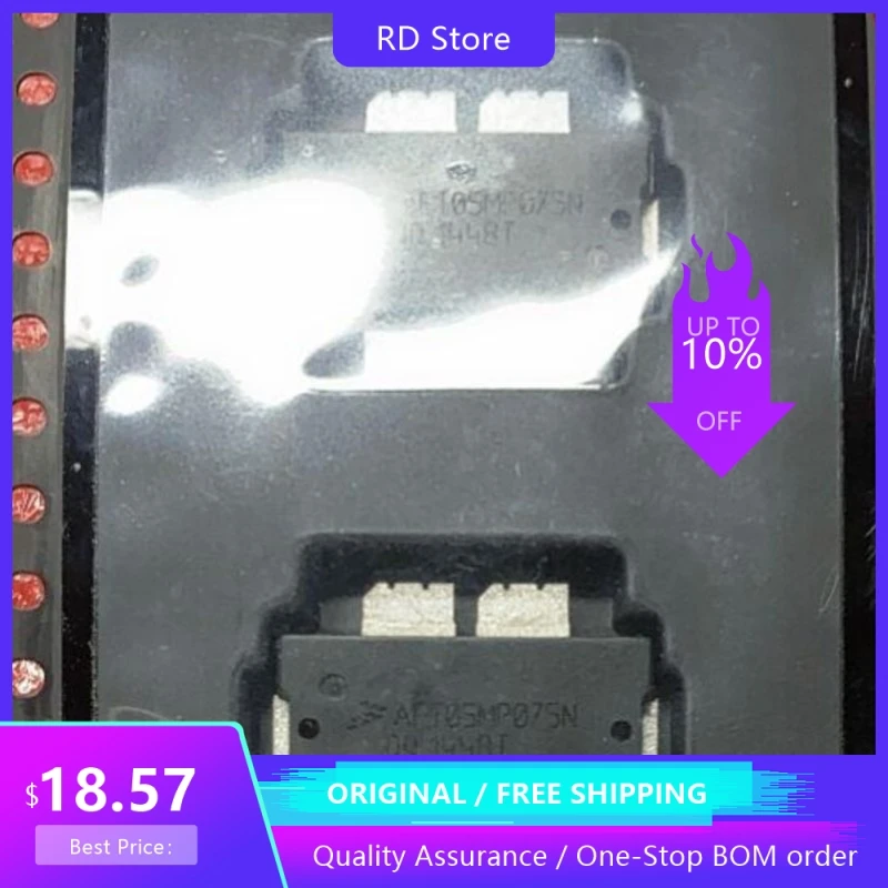 

1-5Pcs/Lot AFT05MP075NR1 AFT27S010NT1 TO270-4 LDMOS Wideband RF Power Transistor AFT05MP075N AFS10 Free Shipping