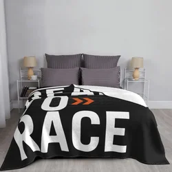 Ready To Race Blankets Enduro Cross Motocross Bitumen Bike Life Fleece Soft Throw Blankets for Chair Covering Sofa All Season