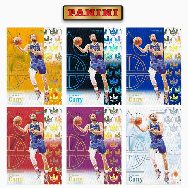 

Panini 2025 Court Kings Base Masterpiece Stephen Curry Diy Homemade Nba Basketball Star Trading Cards Birthday Gift Collection