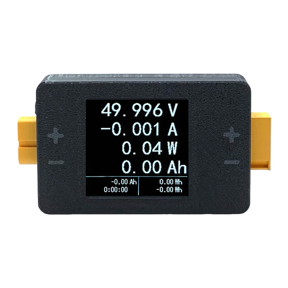 Analizador de potencia de corriente de voltaje CC bidireccional 25A 8-150V pantalla LCD medidor de vatios medidor de potencia Digital para prueba de batería LIPO