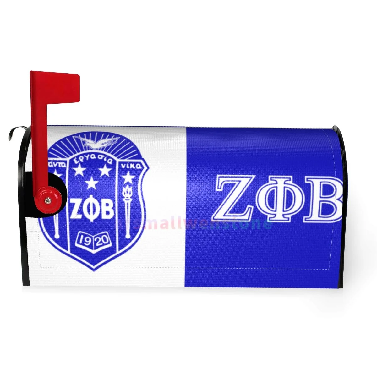 Zeta Phi Beta Mailbox Cover Wrap Standard Size Welcome Home Garden Outdoor Decoration Post Letter Box Cover