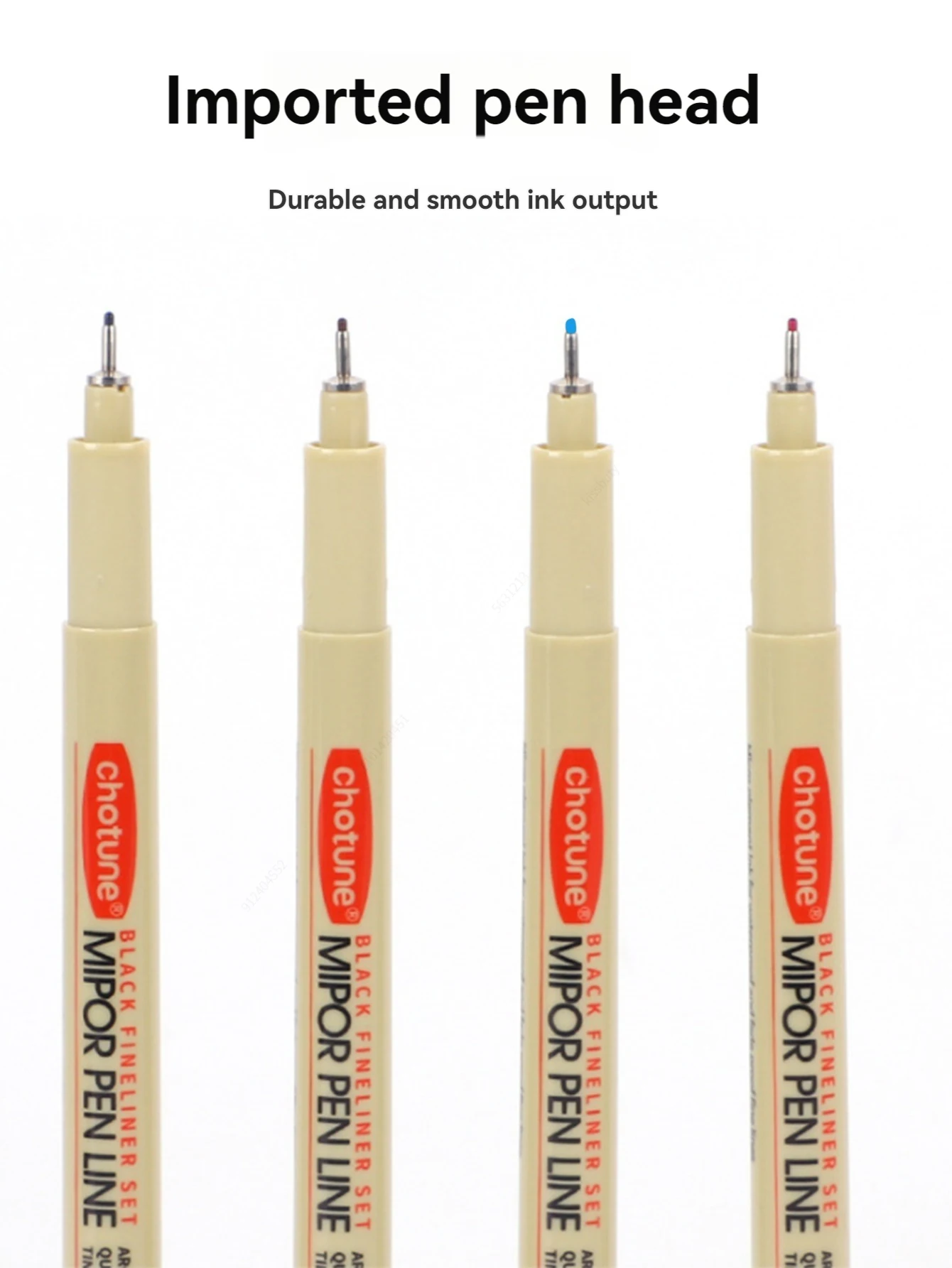 

4Pcs Manga Markers Needle Pen Art Hand-painted Hook Line Pen Sketch Pens Stationery Set Art Supplies School Supplies Art Pen