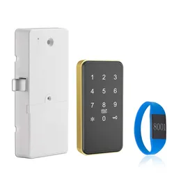 Touch Numeric Keypad Password RFID Card Key Digital Electronic Cabinet locker lock wholesale