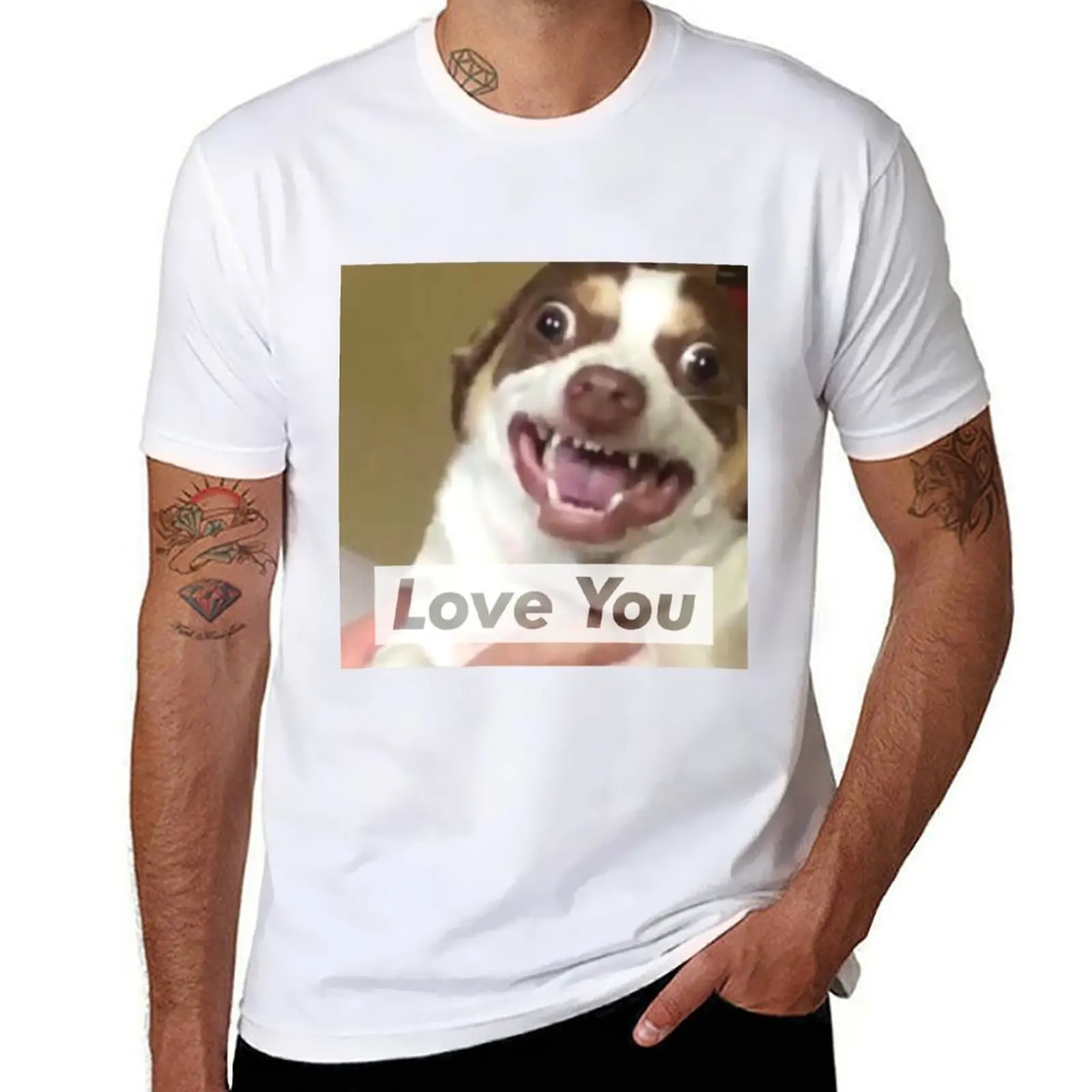

Mr Bubbs Loves You! T-Shirt man graphic t shirt printed t shirts for man T-Shirt