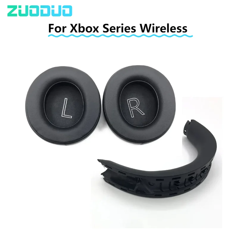

Ear Pads Headphone for Xbox Series Wireless Headphone Cushion Cover, Replacement Head Band, Earmuff Repair