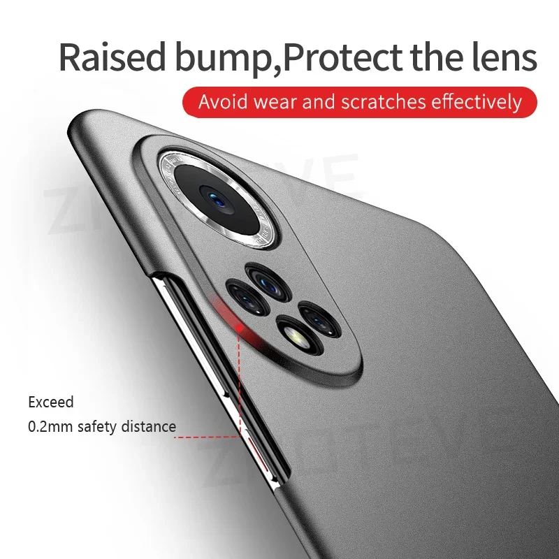 For Nova 9 Case ZROTEVE Ultra Slim Frosted Hard PC Matte Cover For Huawei Nova 9 9SE 10 Pro Nova9 SE Nova10 Global Phone Cases