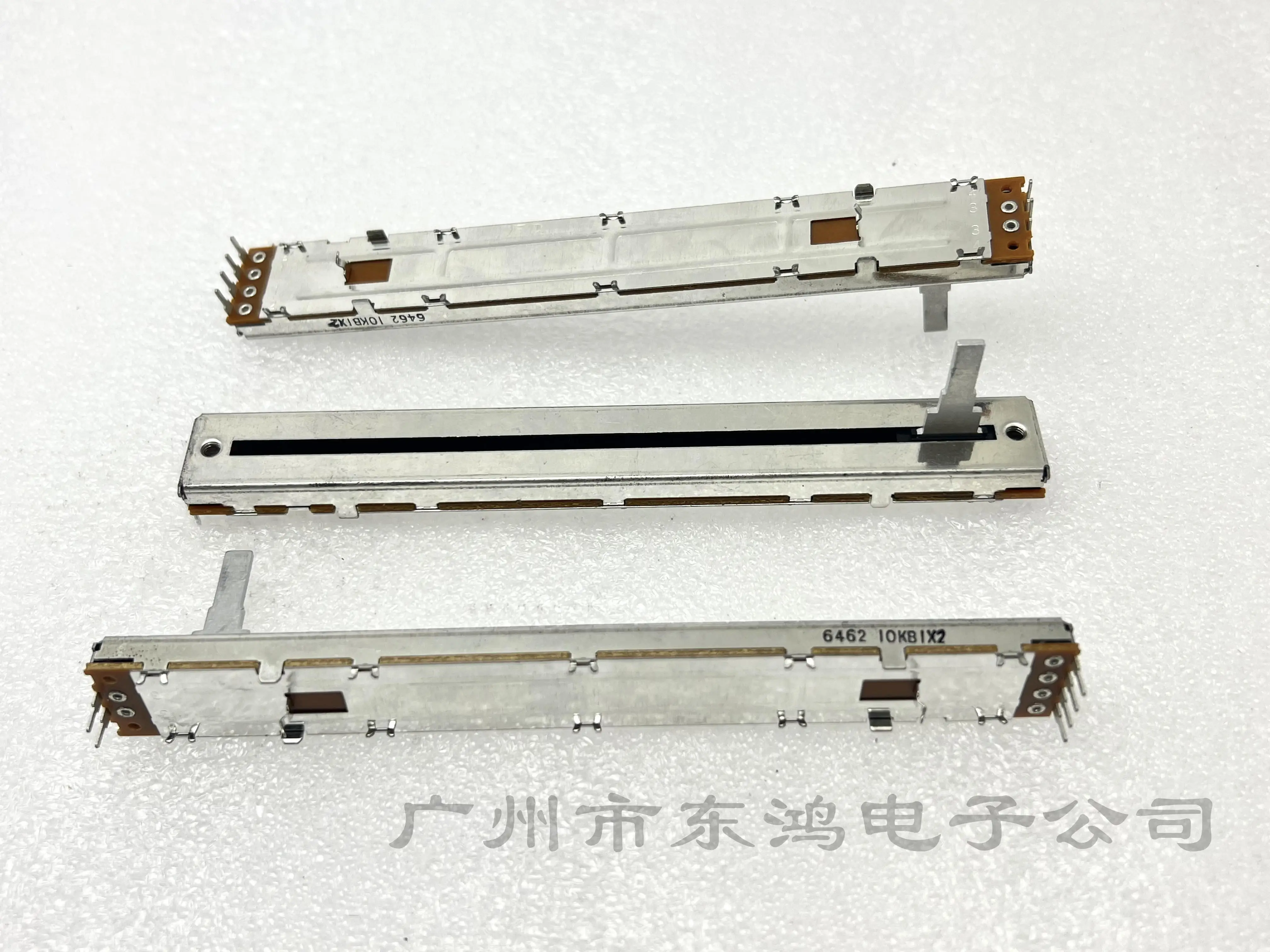 1 PCS Fower RFA0N128mm Low Profile Main Control with Midpoint Variable Resistor 10KBX2 DJ Special With Midpoint 6 pins