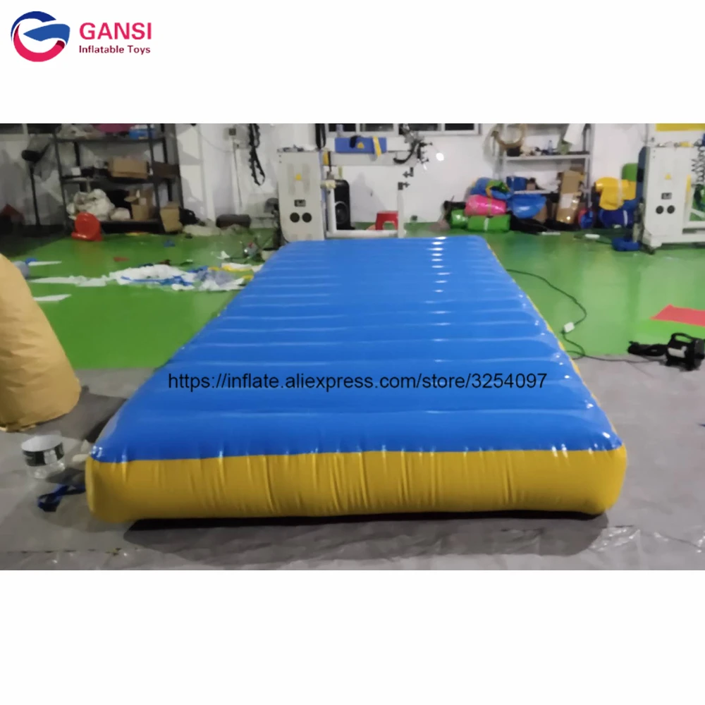 2019 Hot Product 5*2*0.3M Inflatable Gym Mats Water Floating Air Mat With Air Pump