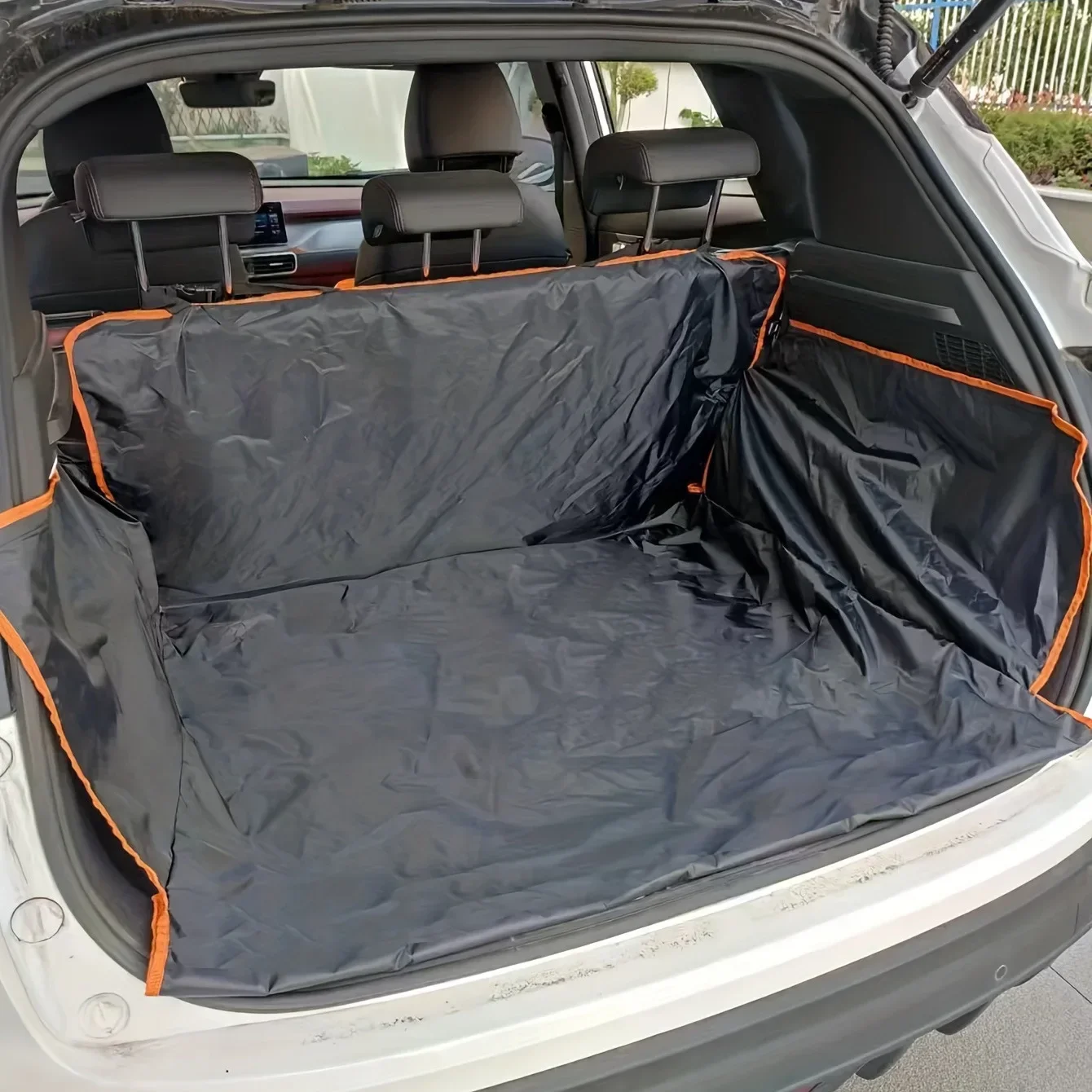 Car Seat Cover Waterproof Pet Cat Carriers Travel Mat Hammock for Small Medium Large Dogs Car Rear Back Protector Safety Pad