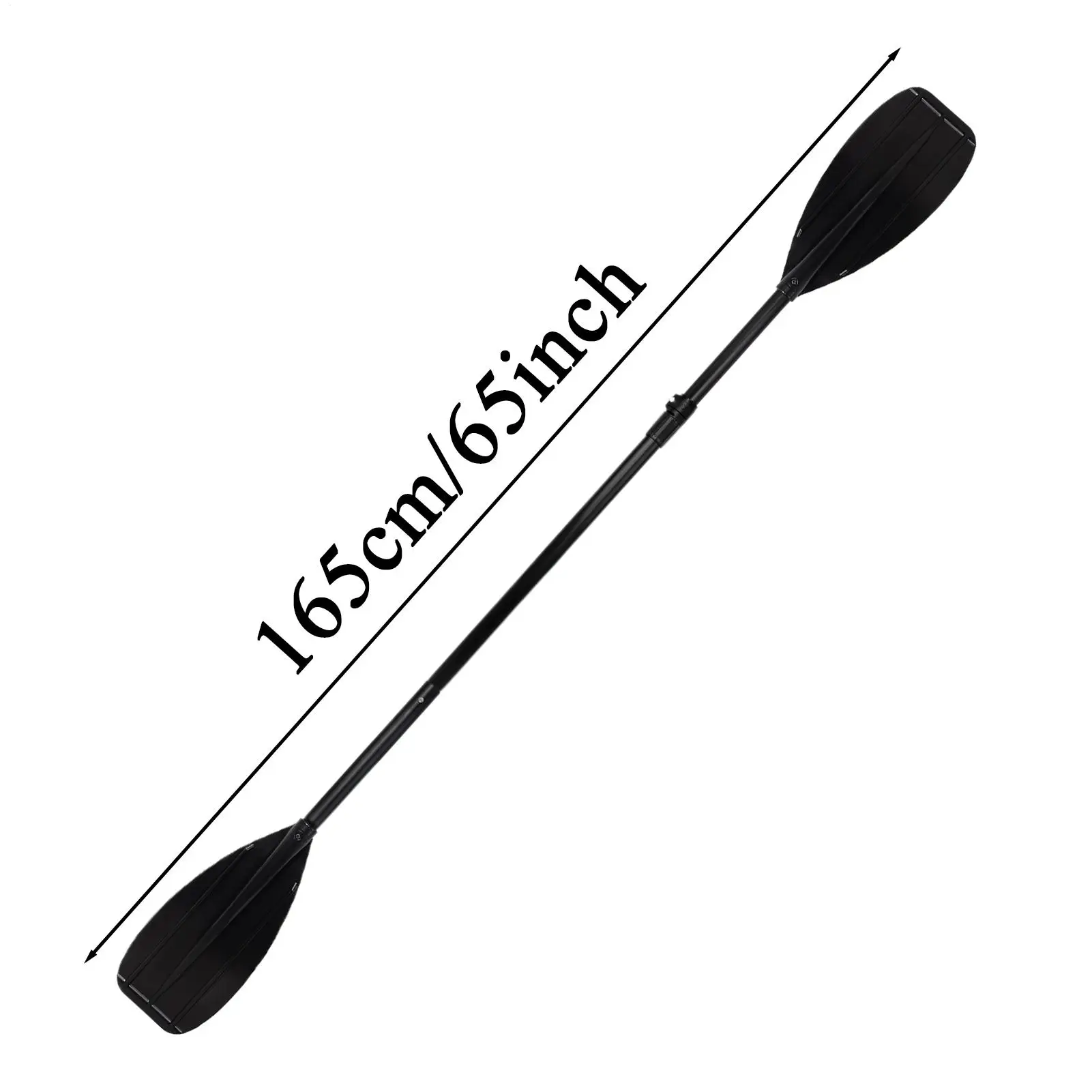 2-Section Carbon Fiber Kayak Paddle Lightweight Double-Blade Paddle For Fishing Touring, Kids Adults, Lake River Sea Rafting - view 6