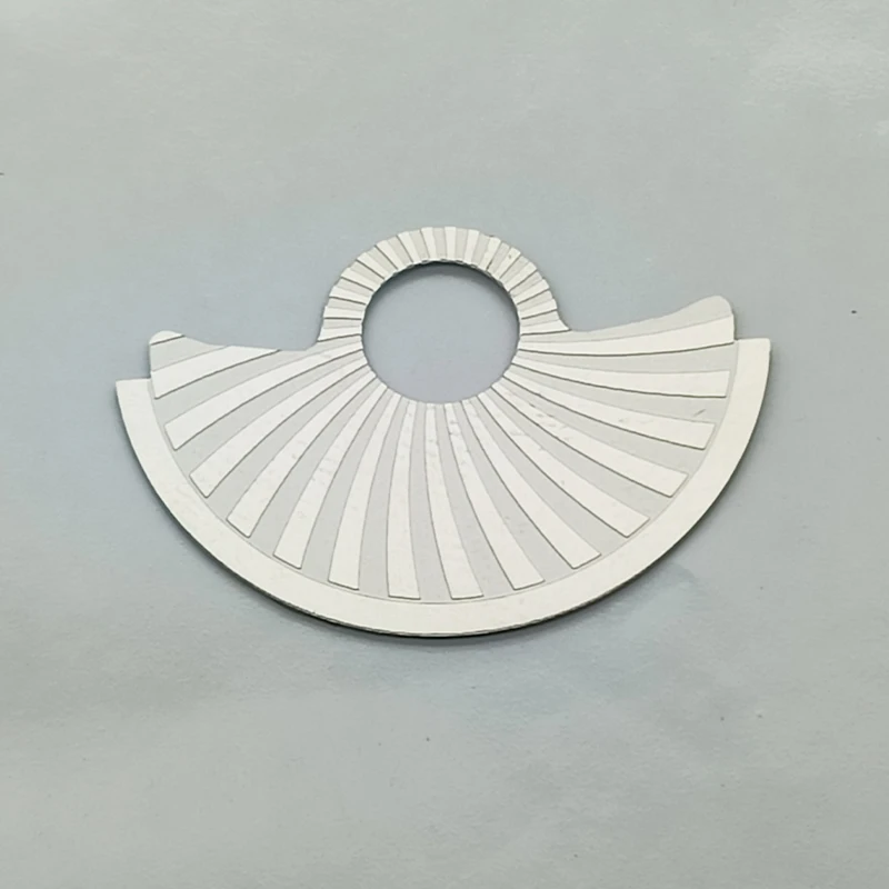 Mod nh34 nh35 movimento automático martelo rotor remendo de metal se encaixa nh36 nh70 nh38 4r35 7s26 movimento skx007 relógio reparação guarda peças