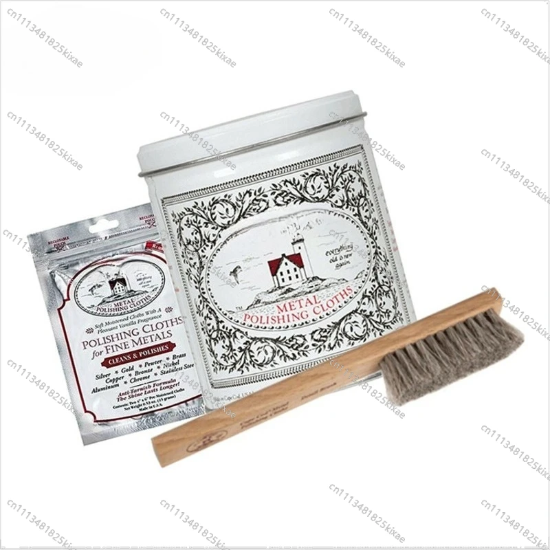 For High-end Wooden Handle Horse Brush, Watch Jewelry Ash Removal Metal Dust Removal Rust Removal Cleaning Jewelry Brush
