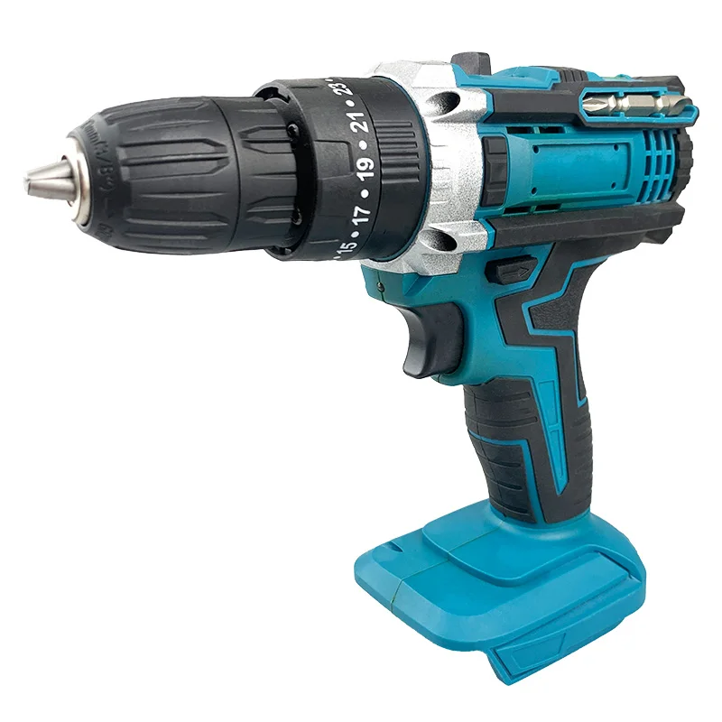 

21V Electric Impact Drill Cordless Handheld Li-Ion Battery Drill with Brushless Motor Variable Speed