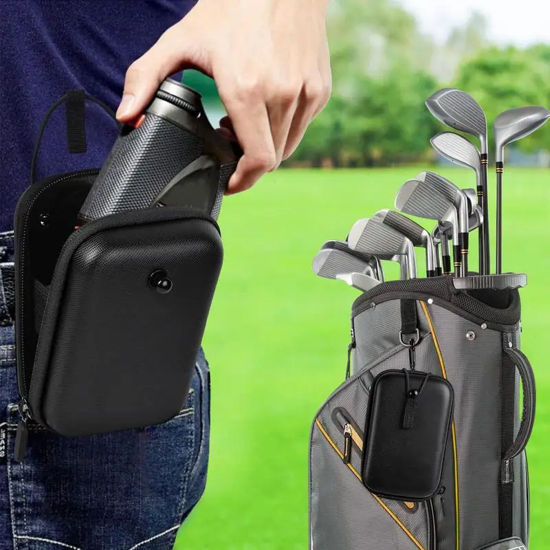 

Golf Range Finder Case Shockproof Portable Range Finder Pouch Golf Accessories Golf Rangefinder Bag Secure Storage For Golf