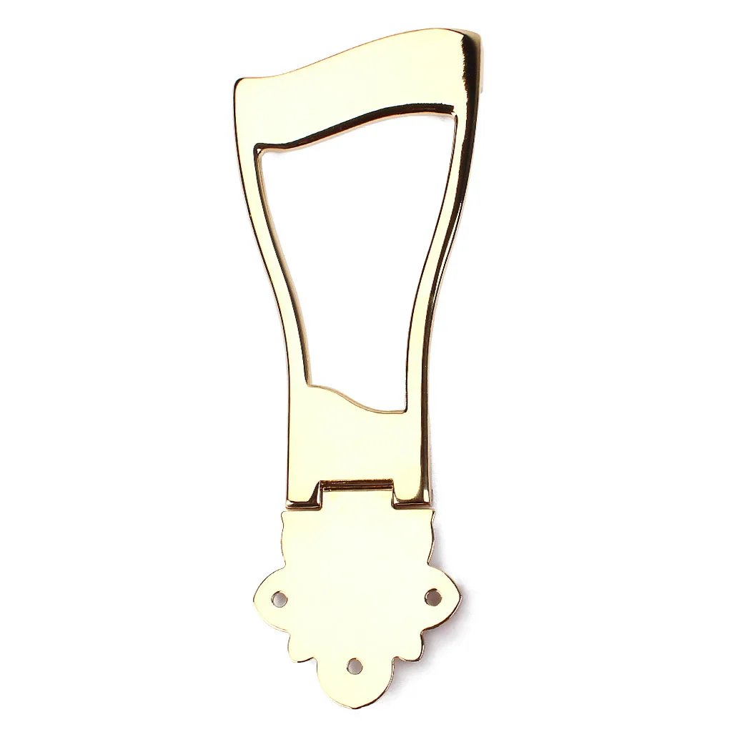 1Pc Jazz Bridge Tailpiece For Hollow Body Archtop Guitar