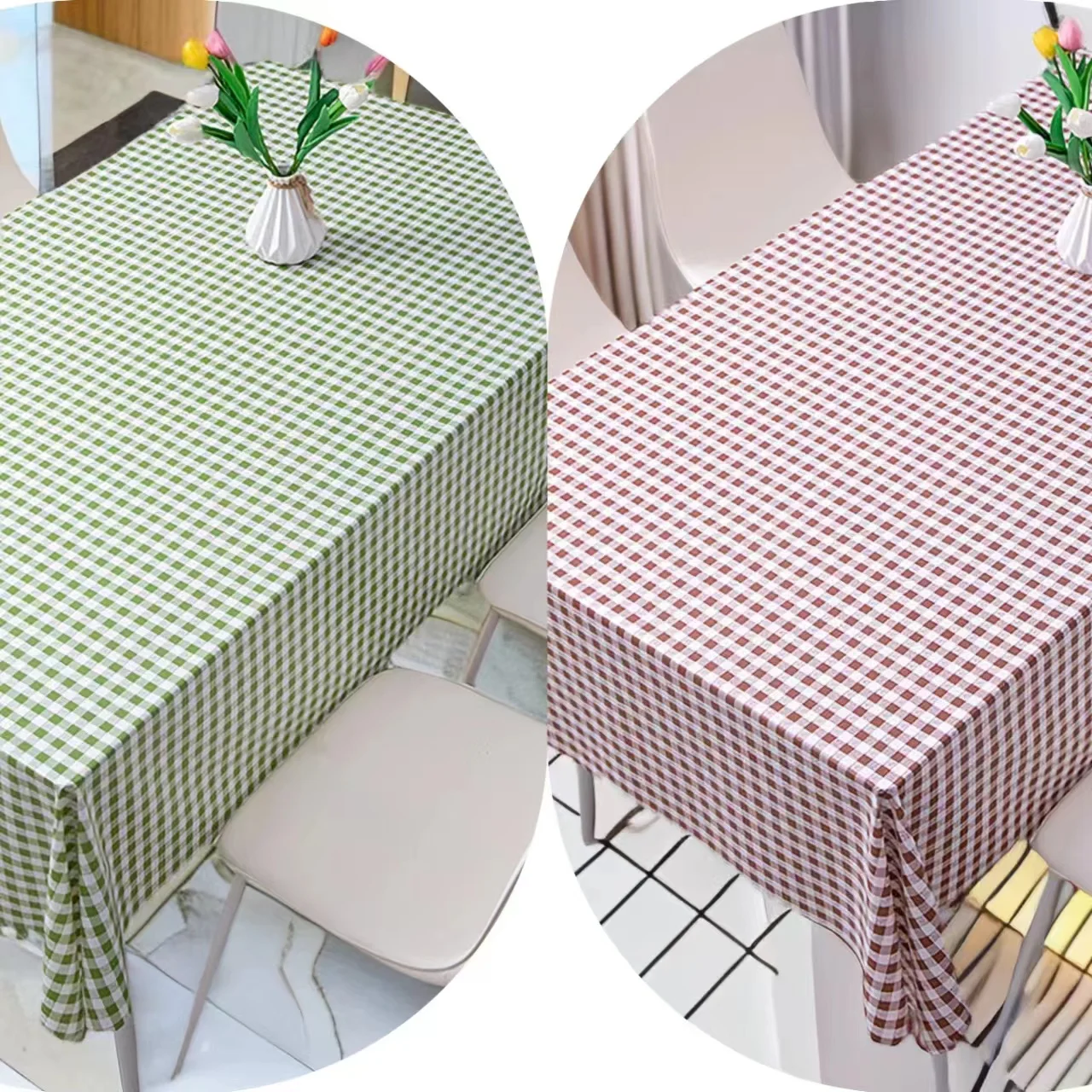 2025 New Non-Slip Round Table Cloth, Coffee Table Cloth, Bedside Cover Cloth, Desk Placemat