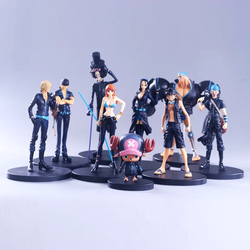 Anime DXF One Piece Film Gold Grandline Men 9pcs/set 15th