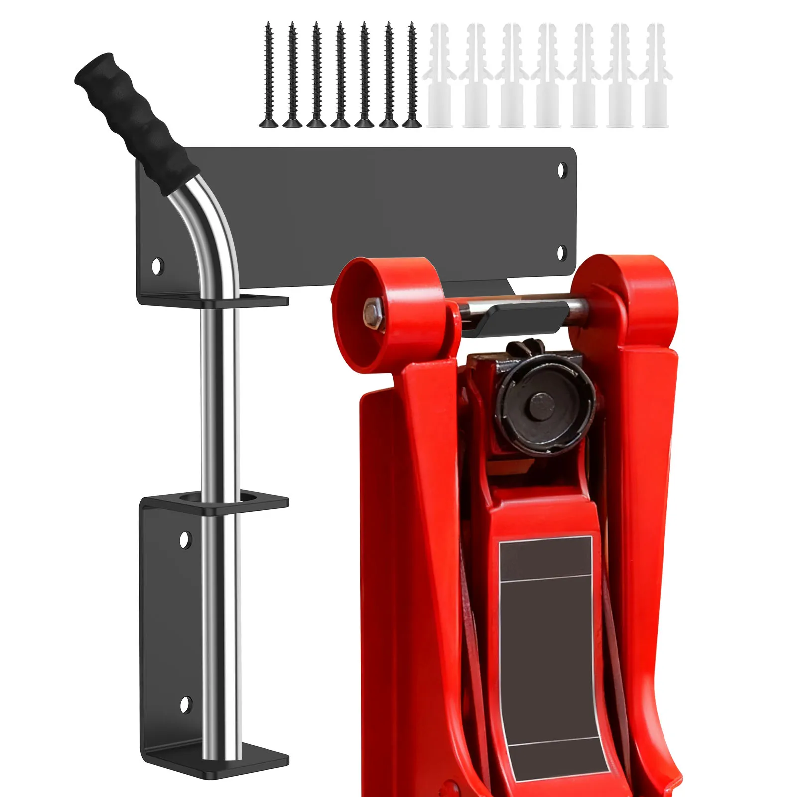 Floor Jack Stand Rack Organizer Wall Mount Car Hydraulic Trolley Jack Stands Holder Mount Brackets Jack Stands for Workshops Gar