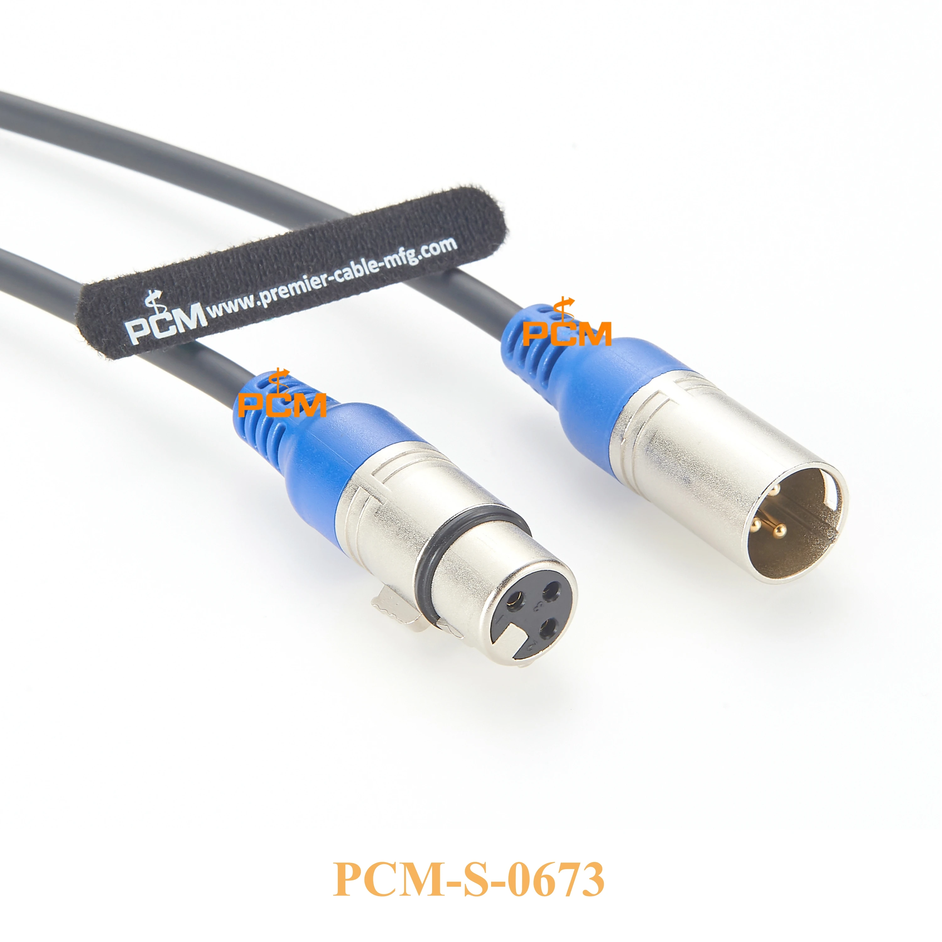 Kabel XLR 3-pinowy męski na żeński, kabel mikrofonowy Sound Cannon do miksera, wzmacniacza, zbalansowany analogowy kabel audio, przedłużacz XLR