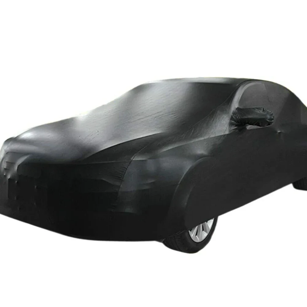 

Thickened PU fabric Customized Outdoor Car Cover Waterproof Car Cover Auto Surface Protector can print LOGO