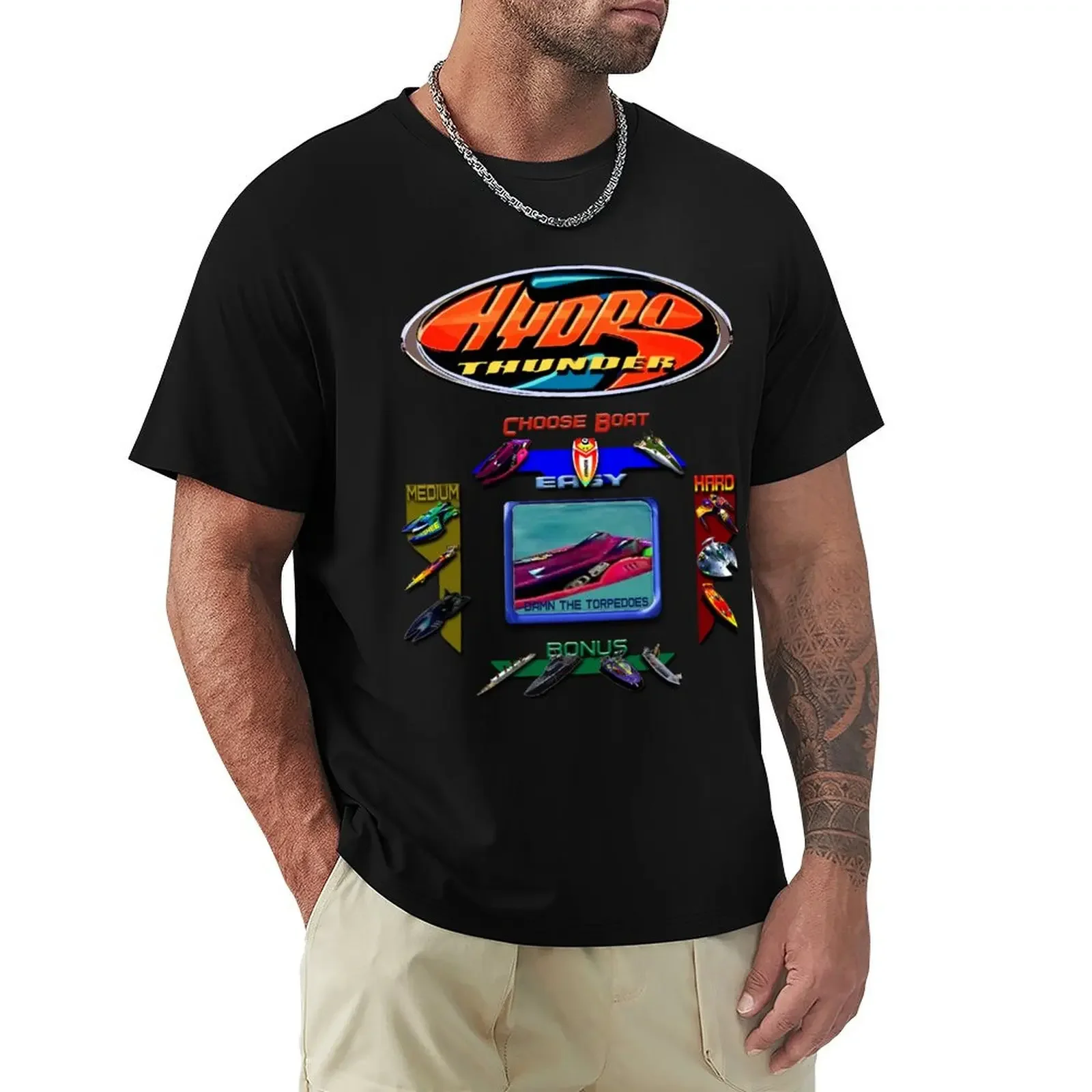 

Hydro Thunder T-Shirt shirts graphic tee vintage graphic tee tops mens t shirts pack