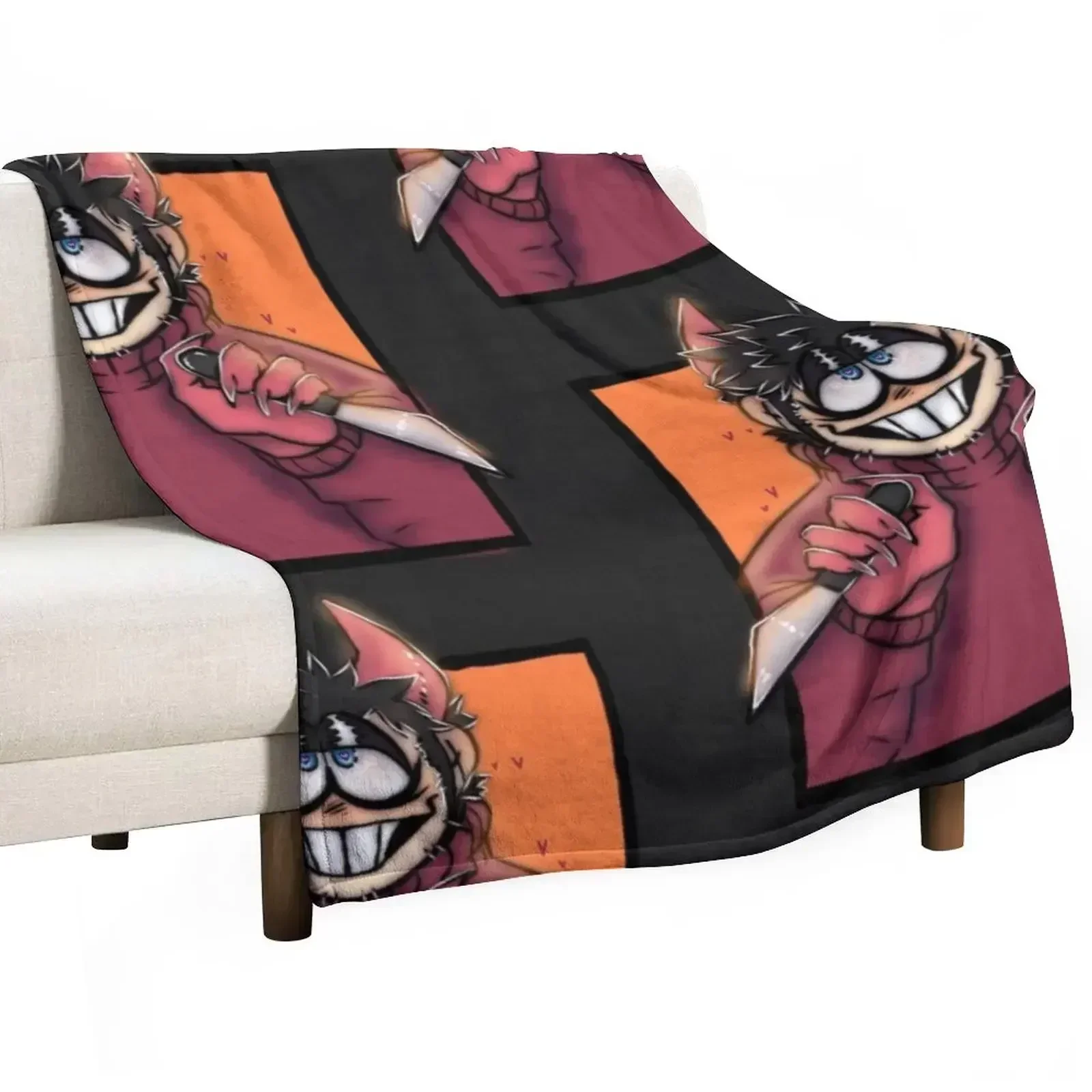 

Bob Velseb Throw Blanket Faux Fur Soft Warm Blanket for Bed